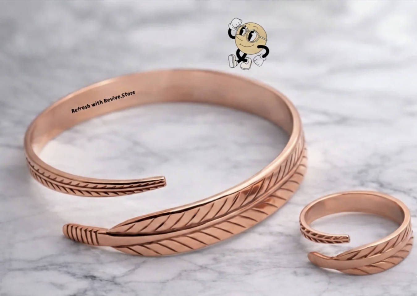 Braided Copper Bangle